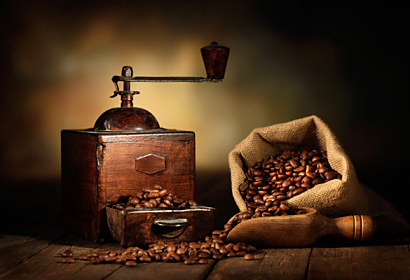 Fototapeta na zástěnu - Retro kávový mlynek 24724