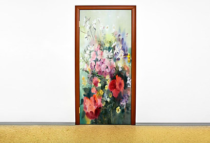 Fototapeta - Akvarelové Květiny 6887